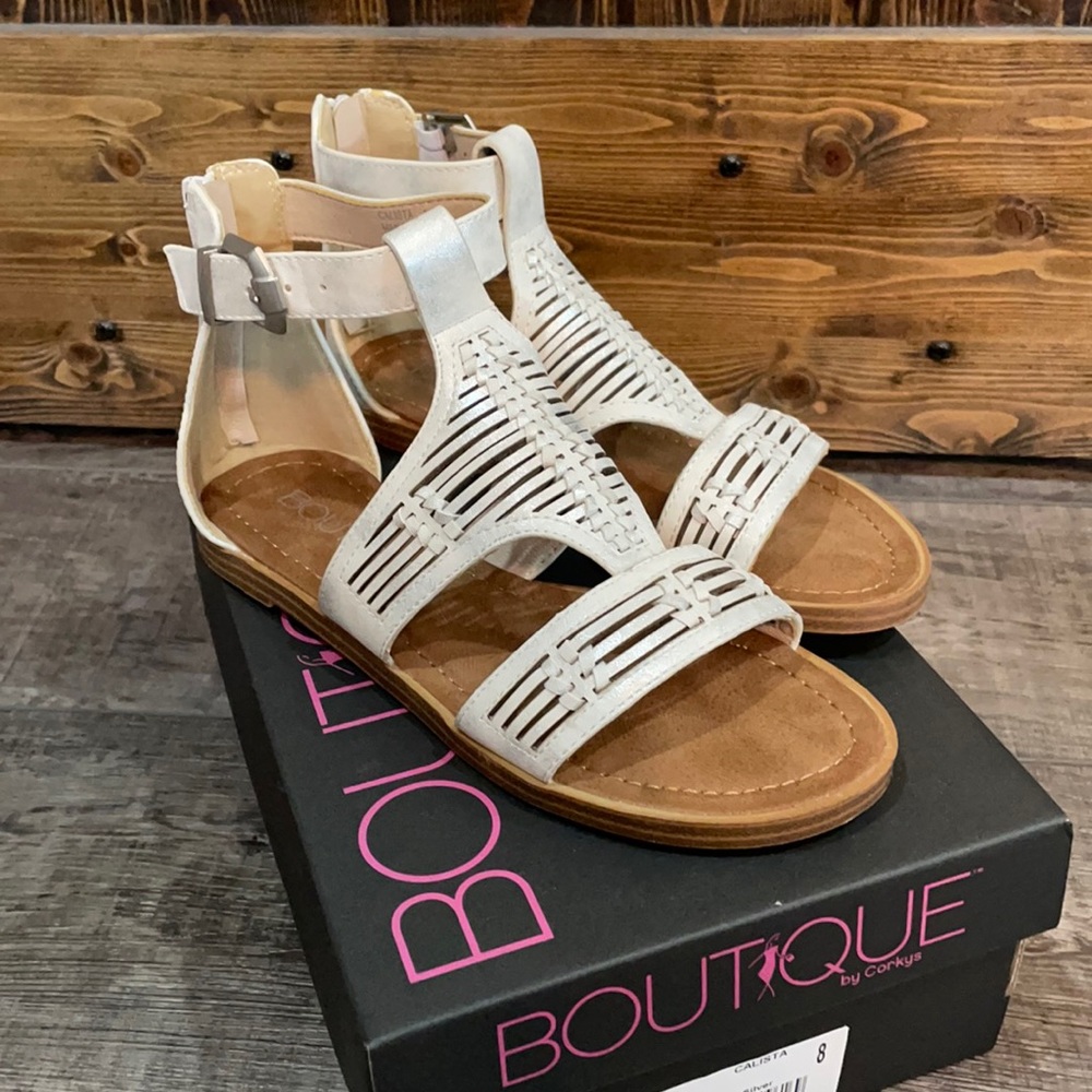 Corkys Boutique Calista sandals silver